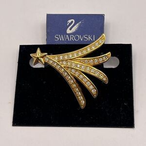 NWT Swarovski, Christmas tree brooch